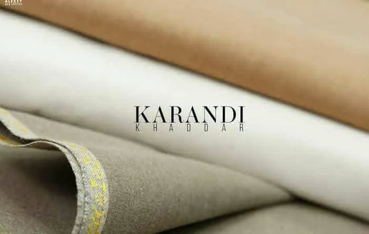 Men’s Unstitched Khaddar Plain Suit