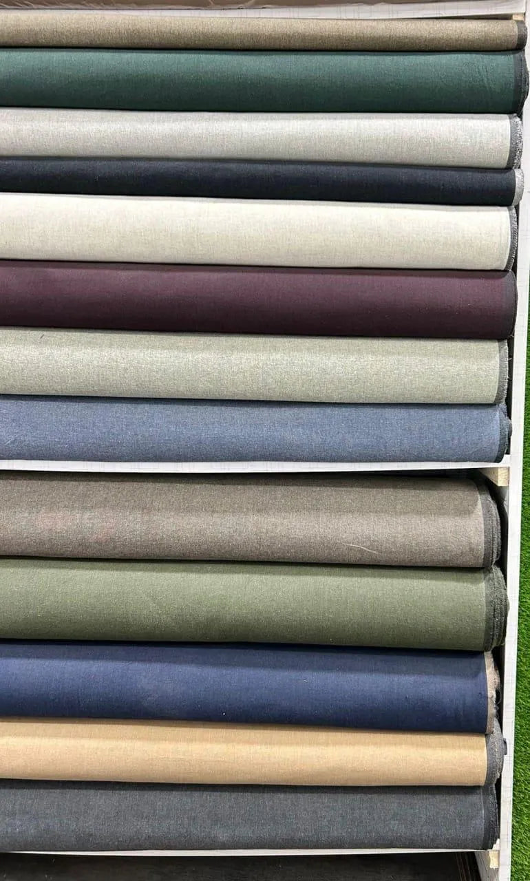 Men’s Unstitched Khaddar Plain Suit