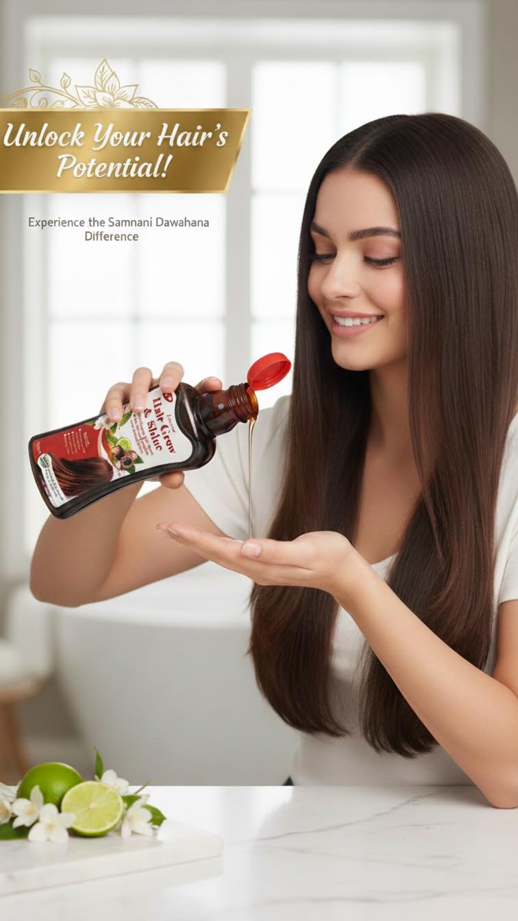 Buy Samnani Dawakhana Hair Oil for Hair Growth & Shine – 100% Herbal